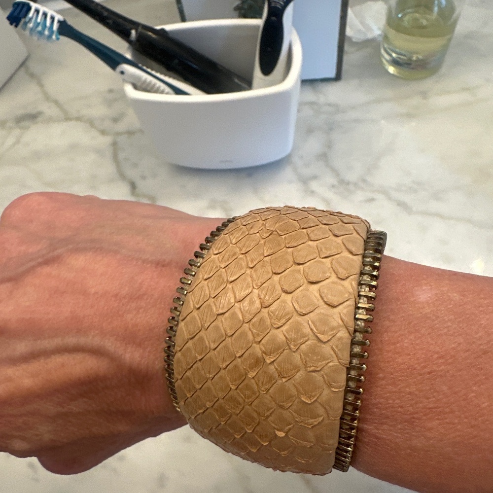 Ted Rossi Python Cuff - image 1